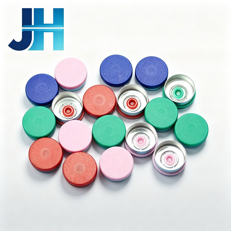 High Quality 13mm 20mm Aluminum Plastic Vial Cap with Flip Top Design